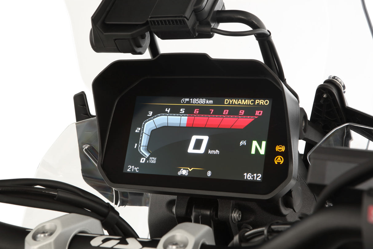 WUNDERLICH ANTI-REFLECTIESCHERM VOOR 6,5-INCH TFT-COCKPIT – CONNECTIVITEITSDISPLAY