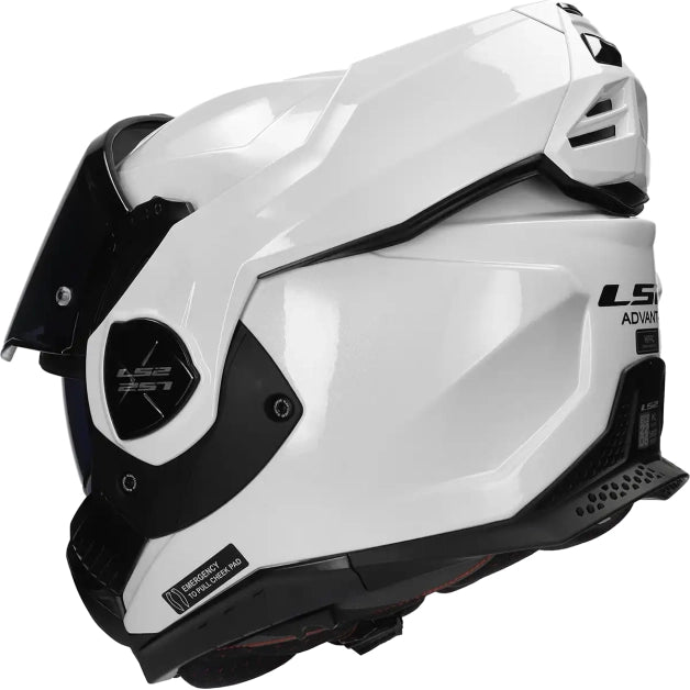 LS2 HELM ADVANT X SOLID FF901 WIT