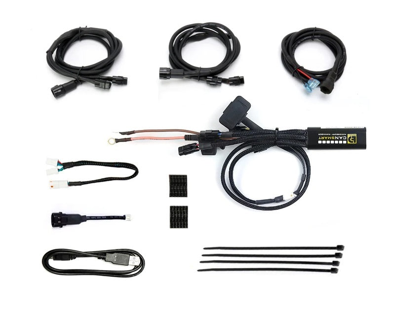 DENALI CANsmart™ Gen II + S4 LED Kit – Volledige Integratie voor BMW R 1250 / 1300 GS