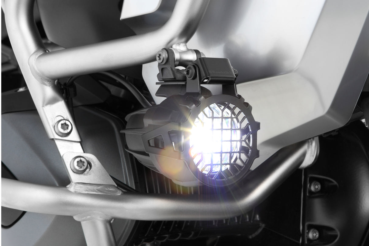 WUNDERLICH LAMPBESCHERMROOSTER VOOR ORIGINELE LED HULPKOPLAMPEN NANO ZWART