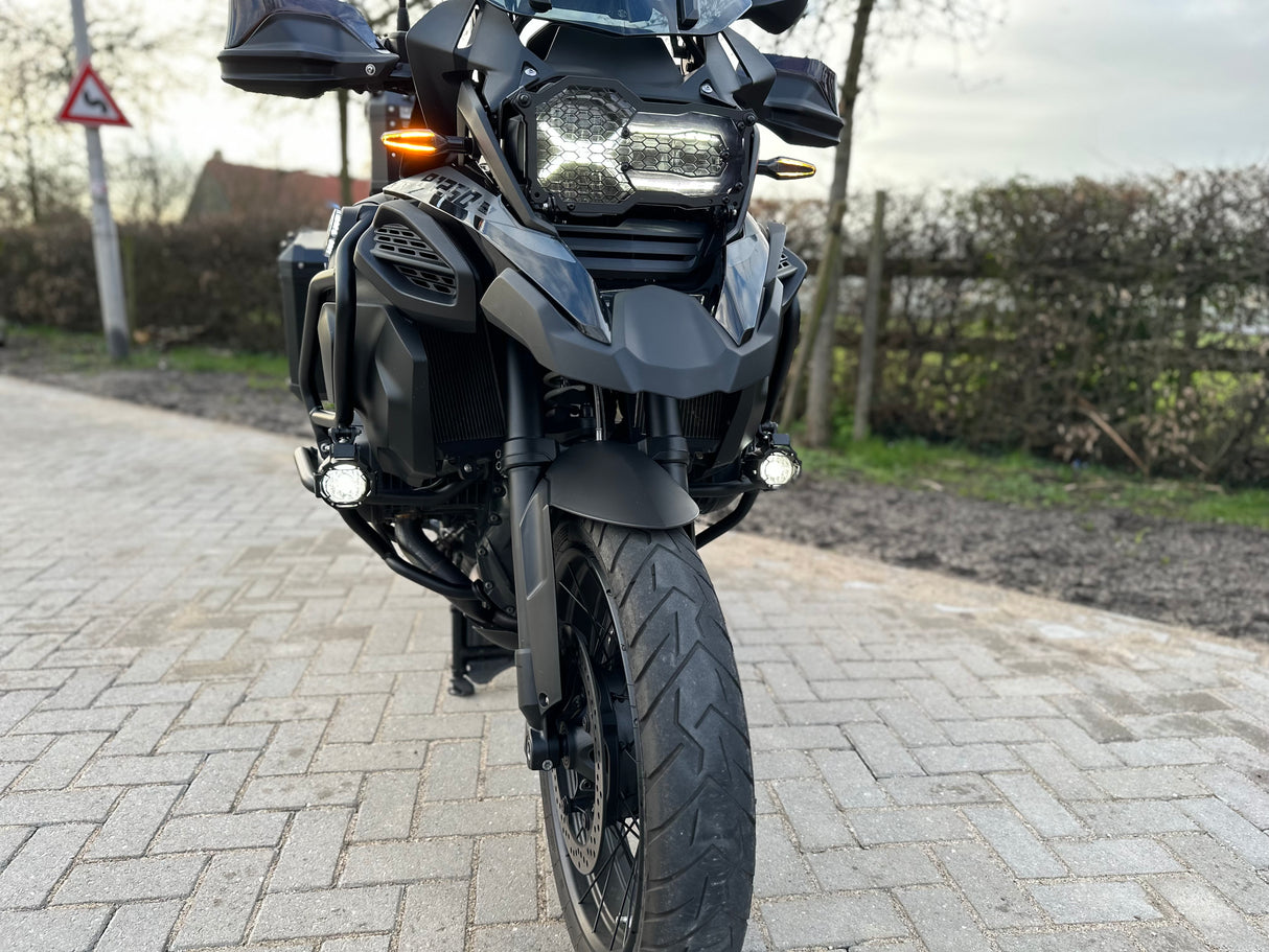 BMW R 1250 gs Adventure 2022 triple black custom full Akrapovic