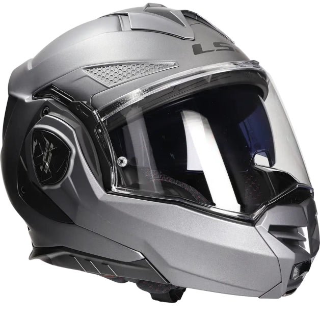 LS2 HELM ADVANT X SOLID FF901 MAT TITANIUM