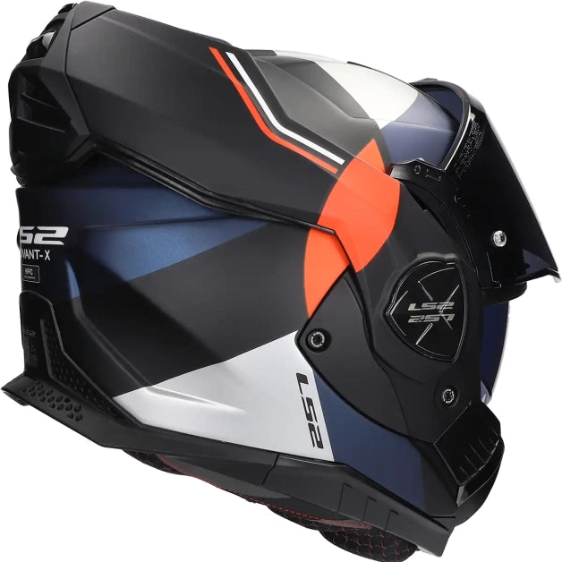 LS HELM ADVANT X ULTRA FF901 BLAUW / ROOD