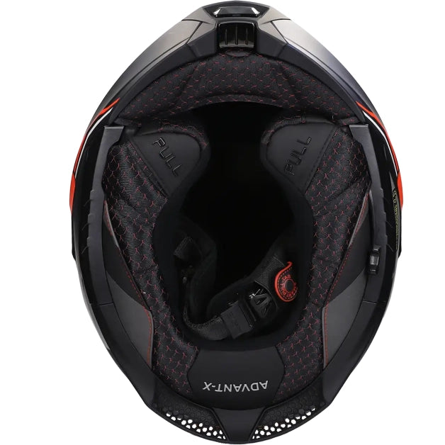 LS HELM ADVANT X ULTRA FF901 BLAUW / ROOD