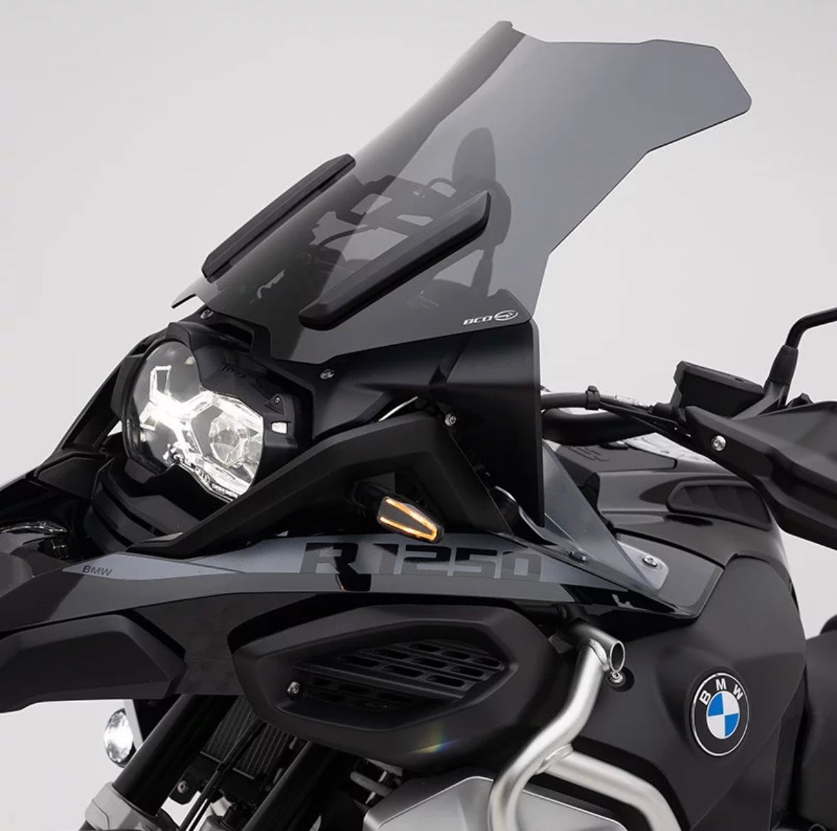 WINDSCHERM BMW R 1250 GS / ADVENTURE ZWART (DONKER GETINT) 2019 - 2024
