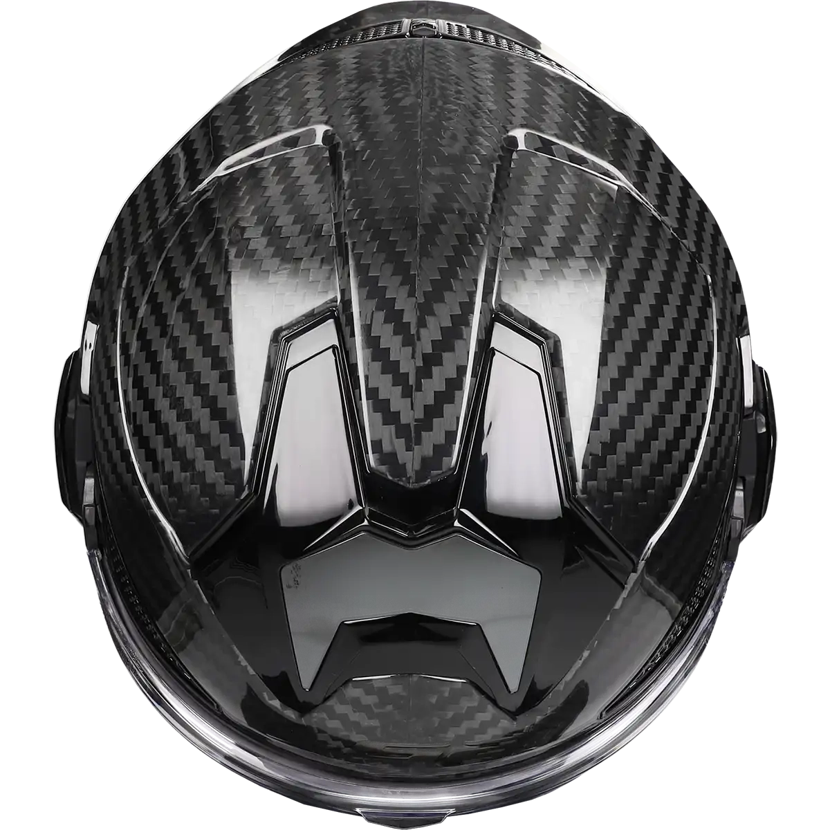 LS2 HELM ADVANT X CARBON SOLID FF901 ZWART