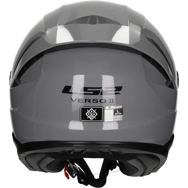 LS2 HELM VERSO II SOLID OF618 NARDO GREY