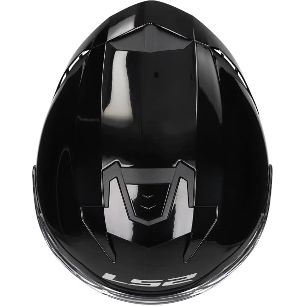 LS2 HELM VERSO II SOLID OF618 ZWART
