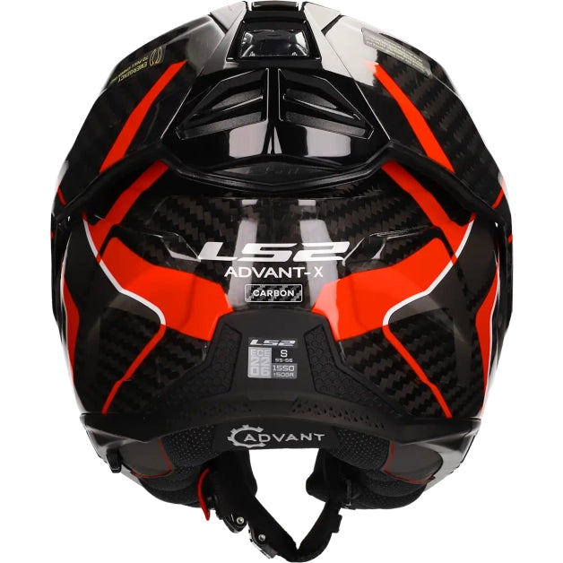 LS2 HELM ADVANT X CARBON FUTURE II FF901 ROOD
