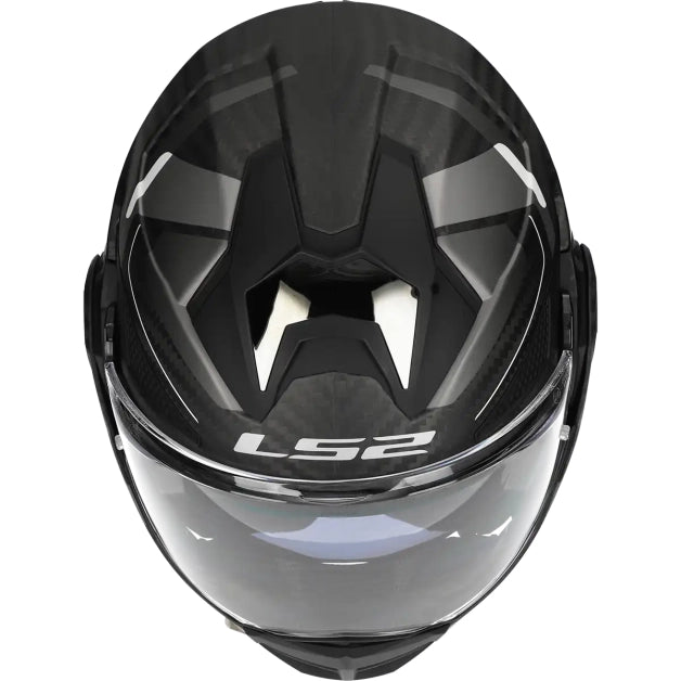 LS2 HELM ADVANT X CARBON HORIZON II FF901 ZILVER / GRIJS