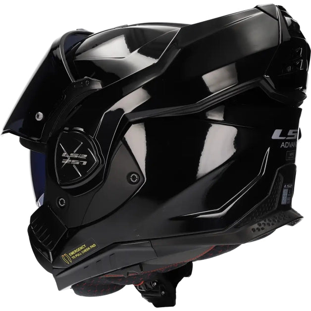 LS2 HELM ADVANT X SOLID FF901 ZWART