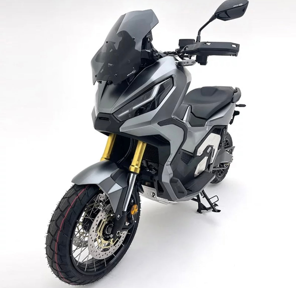 CUSTOM WINDSCHERM HONDA X-ADV ZWART (DONKER GETINT) BCD 2021 - 2025
