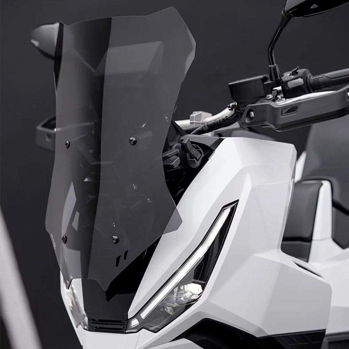 WINDSCHERM GT HONDA X-ADV ZWART (DONKER GETINT) BCD 2021 - 2025