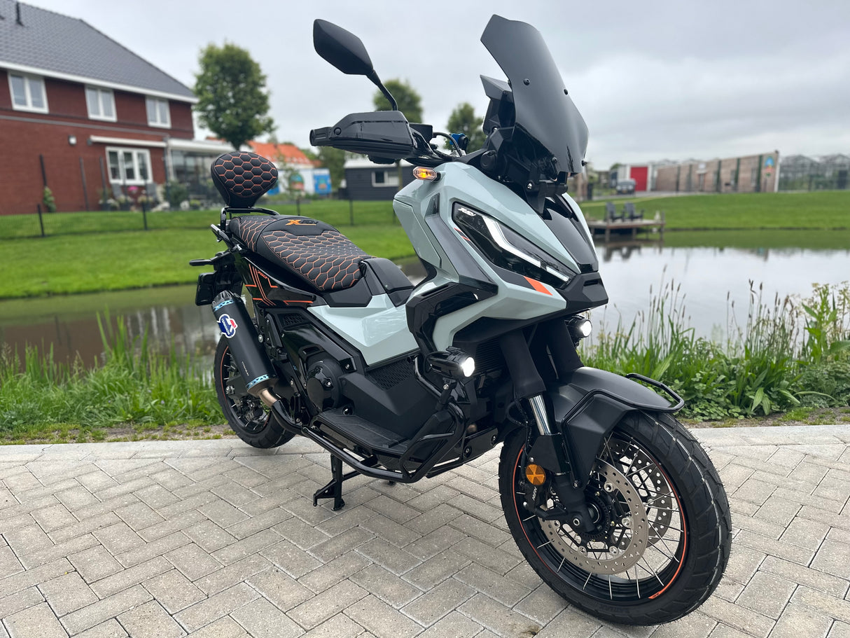 Honda x-adv 2024 paco blue custom full Termignoni