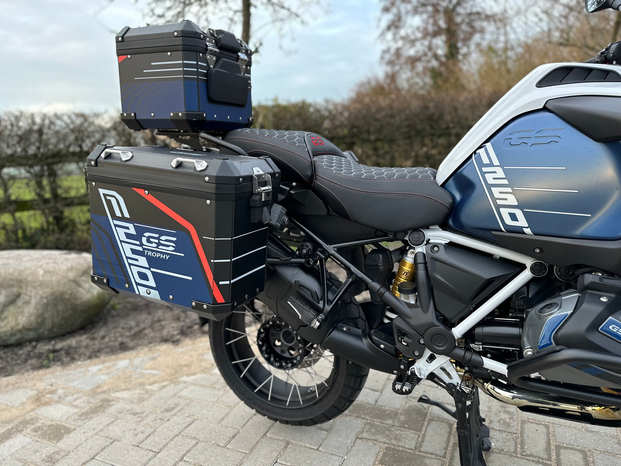 BMW r 1250 gs Adventure trophy competition custom full Akrapovic