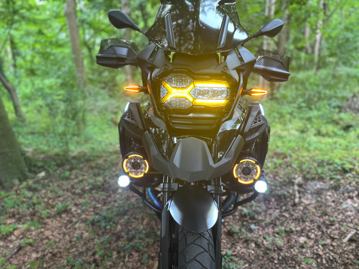 BMW r 1250 gs Adventure triple black 2024 full Akrapovic Lonerider