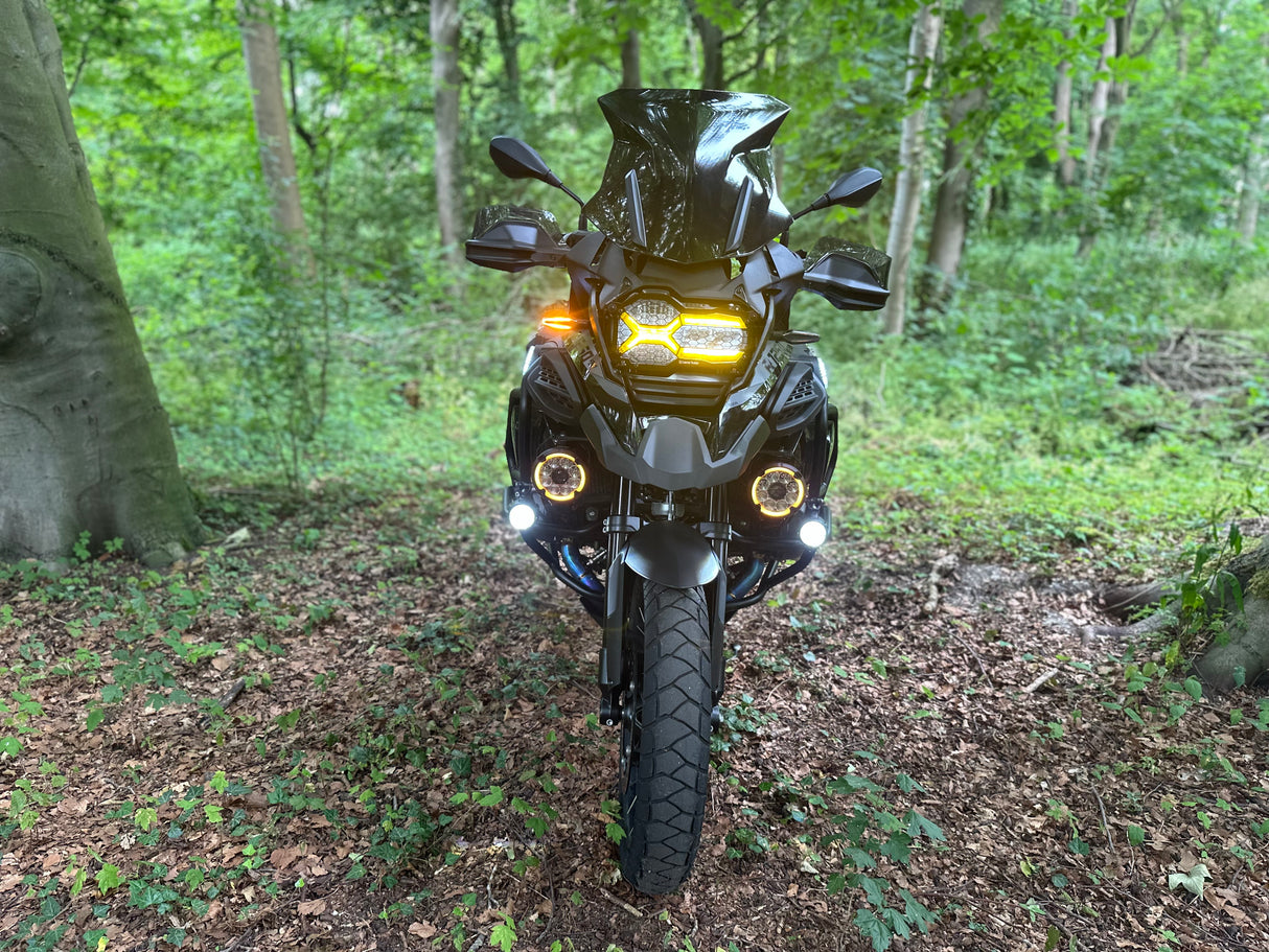 BMW r 1250 gs Adventure triple black 2024 full Akrapovic Lonerider