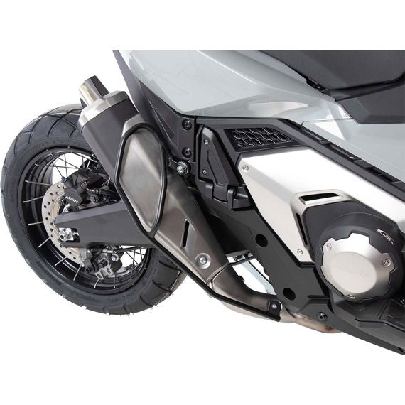 Hepco&Becker Uitlaatbeugel Zwart – Honda X-ADV 750 (2021-2024)