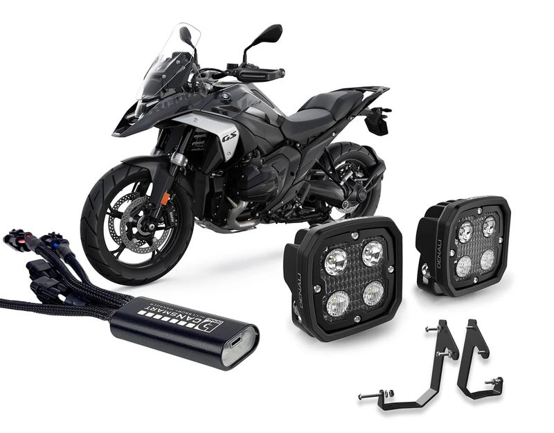 DENALI D4 LED 10W Verlichtingsset met CanSmart Gen II controller en steun