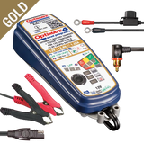 Tecmate Optimate 4 Quad Premium Canbus Gold Druppellader