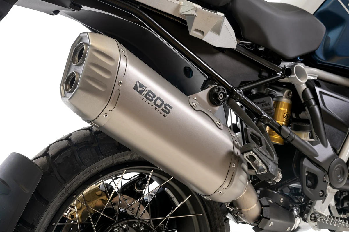 BOS Motoruitlaat R 1250 GSA | 2019 TILL NOW | BOS DesertFox Titanium