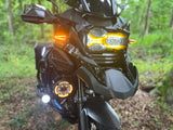 BMW r 1250 gs Adventure triple black 2024 full Akrapovic Lonerider