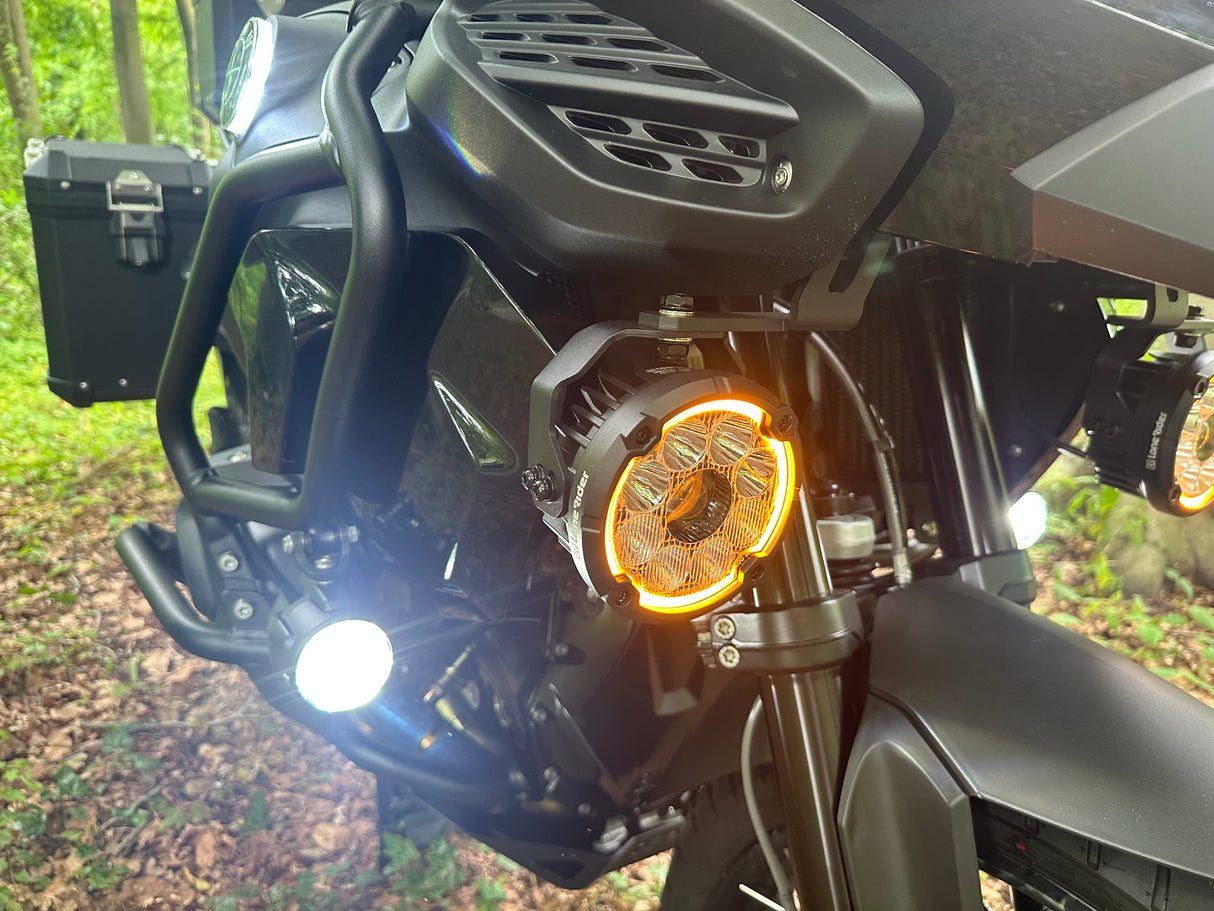 BMW r 1250 gs Adventure triple black 2024 full Akrapovic Lonerider