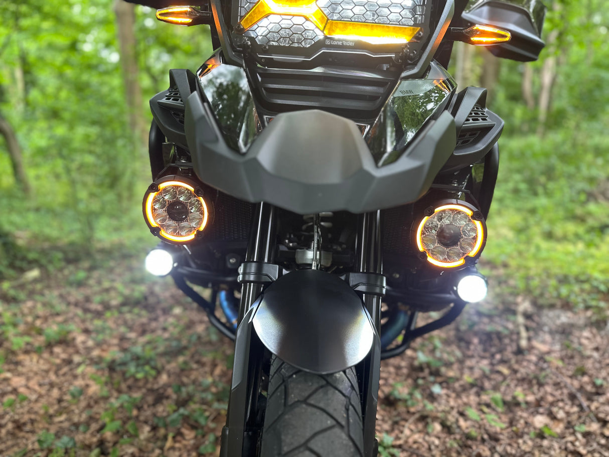 BMW r 1250 gs Adventure triple black 2024 full Akrapovic Lonerider