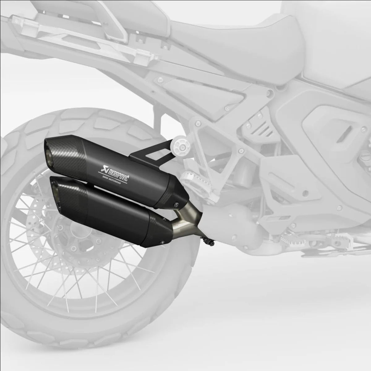Akrapovic motoruitlaat R 1300 GS / Adventure