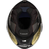 LS2 Helm Advant X Metryk FF901 ZWART GOUD
