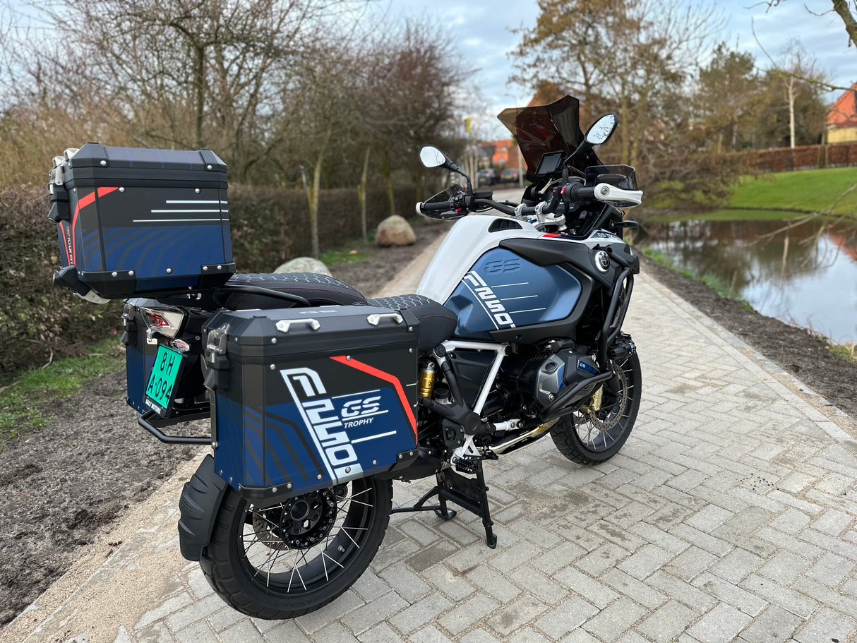 BMW r 1250 gs Adventure trophy competition custom full Akrapovic