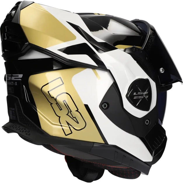 LS2 Helm Advant X Metryk FF901 ZWART GOUD