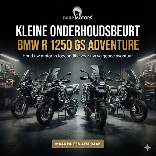 KLEINE ONDERHOUDSBEURT BMW R 1250 GS ADVENTURE