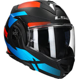 LS2 HELM ADVANT X NOVA FF901 ZWART / ROOD / BLAUW