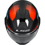 LS2 HELM ADVANT X NOVA FF901 ZWART / ROOD / BLAUW