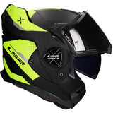 LS2 HELM ADVANT X OBLIVION FF901 MAT ZWART / FLUOR GEEL
