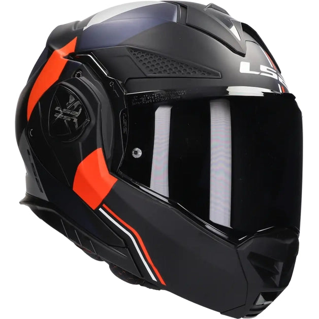 LS HELM ADVANT X ULTRA FF901 BLAUW / ROOD