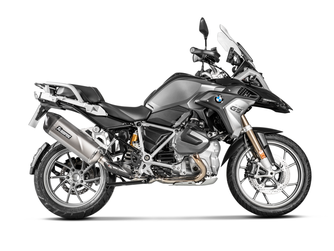 AKRAPOVIC SLIP-ON EINDDEMPER BMW R 1250 GS / ADVENTURE TITANIUM ZILVER