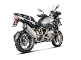 AKRAPOVIC SLIP-ON EINDDEMPER BMW R 1250 GS / ADVENTURE TITANIUM ZILVER