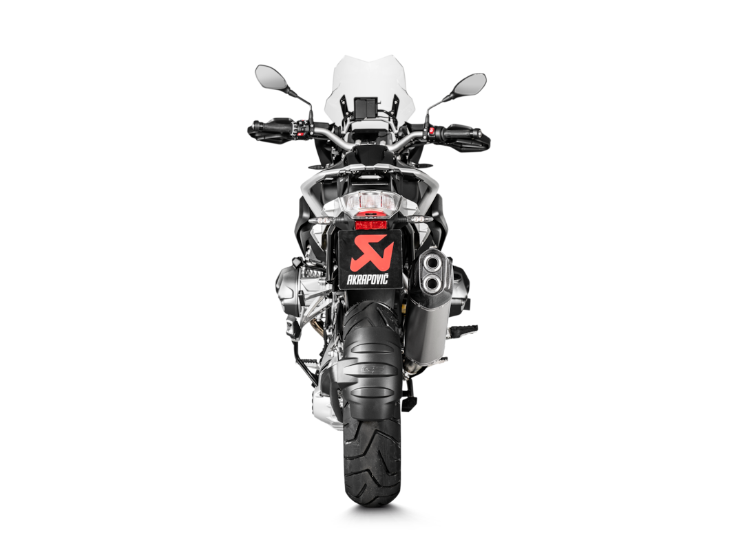 AKRAPOVIC SLIP-ON EINDDEMPER BMW R 1250 GS / ADVENTURE TITANIUM ZILVER