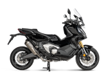 AKRAPOVIC SLIP-ON EINDDEMPER HONDA X-ADV 750 TITANIUM ZILVER