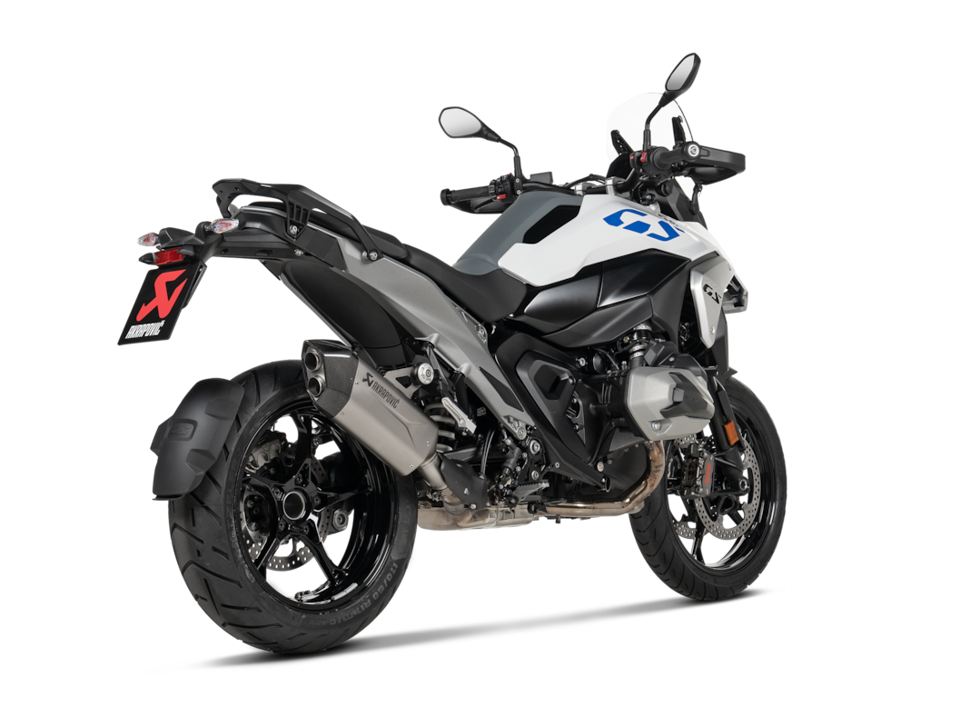 AKRAPOVIC SLIP-ON EINDEMPER R 1300 GS / ADVENTURE – TITANIUM ZILVER