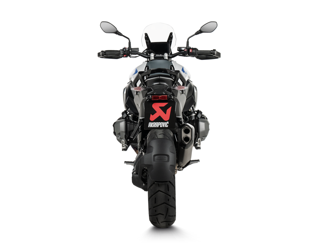 AKRAPOVIC SLIP-ON EINDEMPER R 1300 GS / ADVENTURE – TITANIUM ZILVER