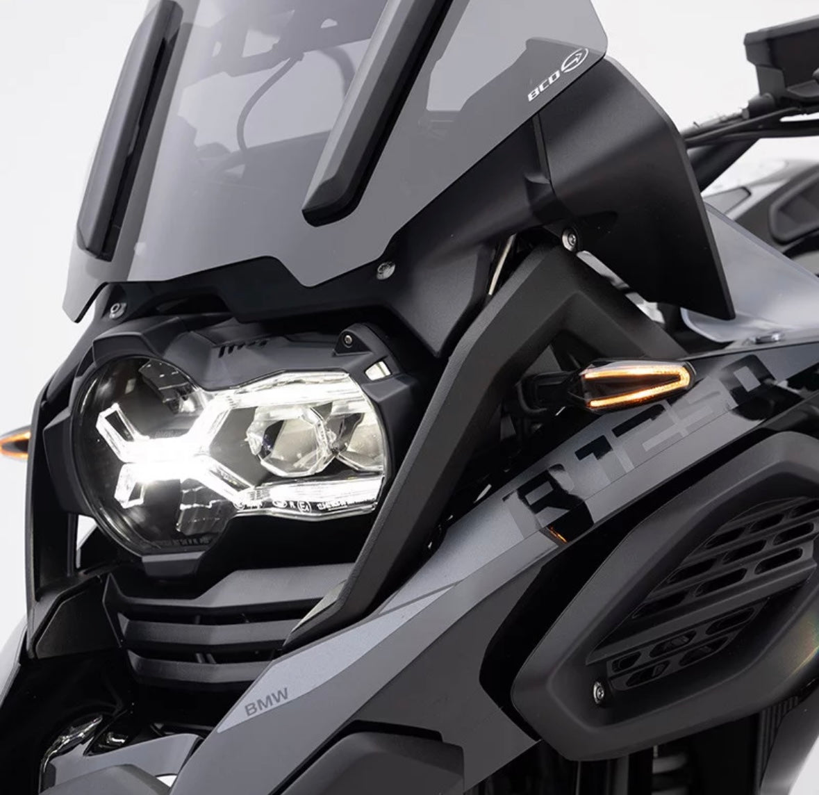 WINDSCHERM BMW R 1250 GS / ADVENTURE ZWART (DONKER GETINT) 2019 - 2024
