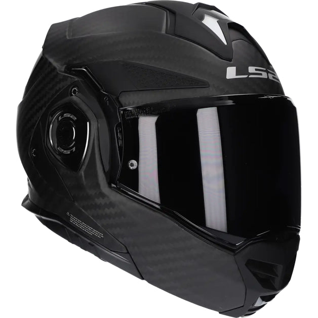 LS2 HELM ADVANT X CARBON SOLID FF901 MAT ZWART