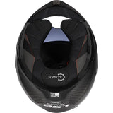 LS2 HELM ADVANT X CARBON SOLID FF901 MAT ZWART