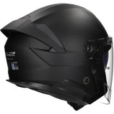 LS2 HELM VERSO II SOLID OF618 MAT ZWART