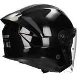 LS2 HELM VERSO II SOLID OF618 ZWART