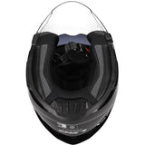 LS2 HELM VERSO II SOLID OF618 ZWART