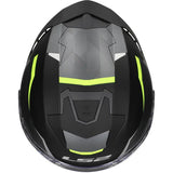 LS2 HELM VERSO II AIR OF618 MAT ZWART / FLUOR GEEL